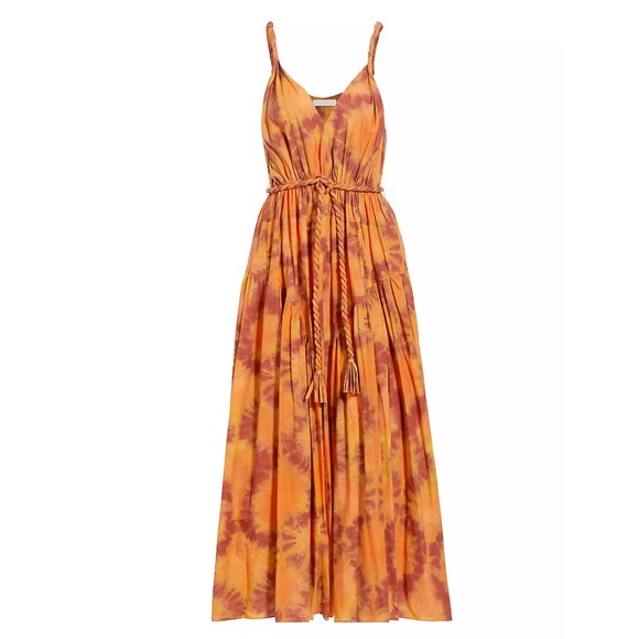 Ulla Johnson Valentina Braided Tie-Belt Midi Dress - Picture 16 of 16